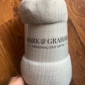 Gray throw blanket brand new